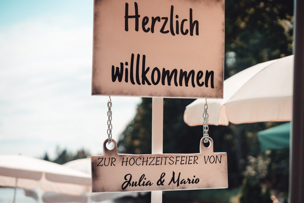 Hochzeit im Waldhaus am Deininger Weiher